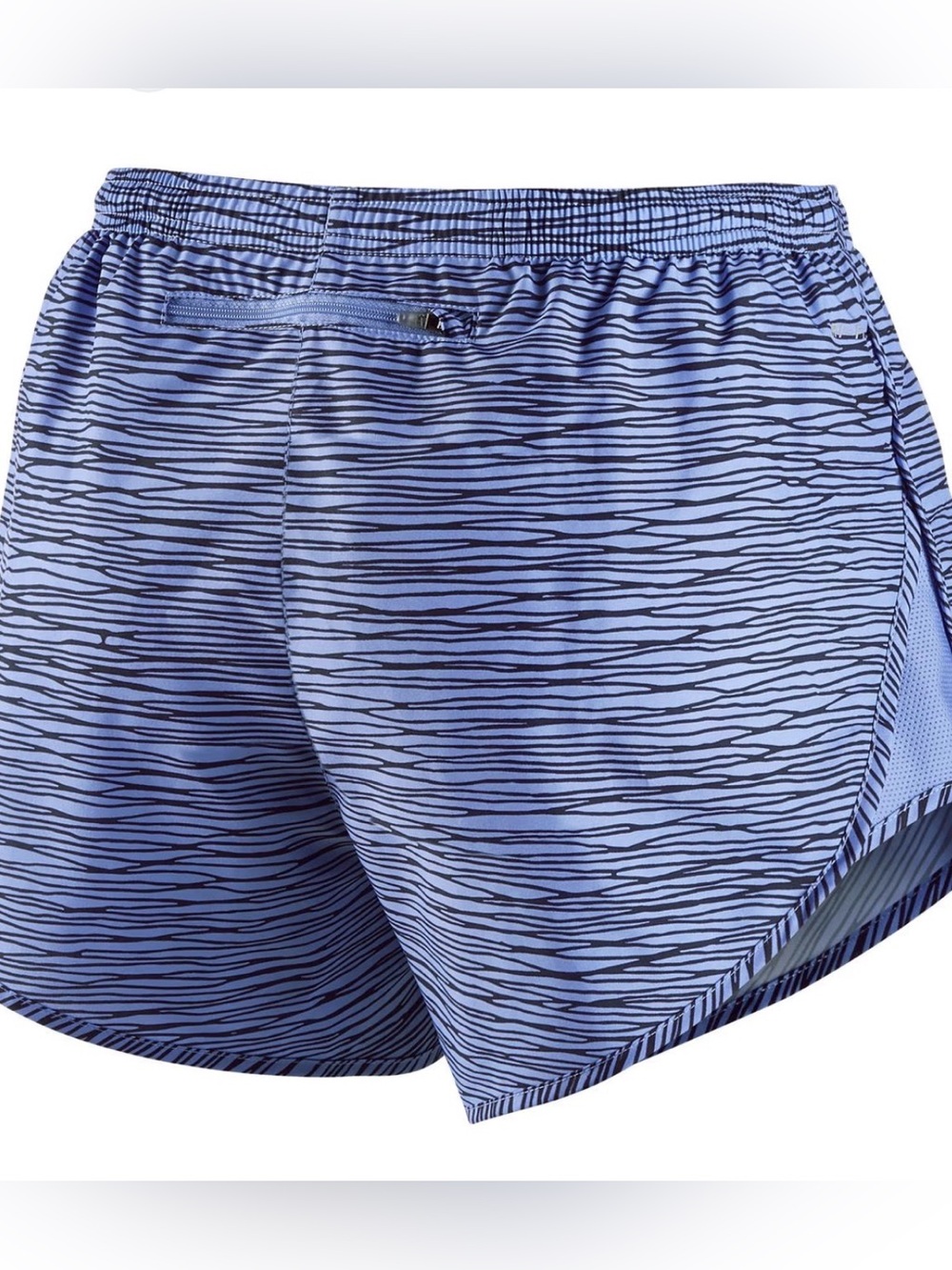 Nike Women’s Blue Patterned Running Shorts Small